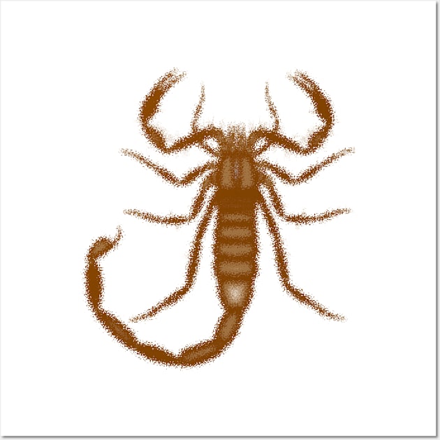 Scorpion Wall Art by Elonium